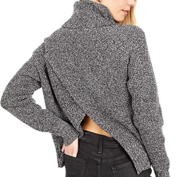 Madewell Sweaters - Madewell BNWOT womens "Eastbrook" marbled turtleneck sweater Small cross back